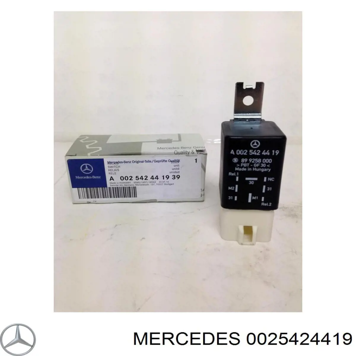 Реле вентилятора Mercedes 0025424419