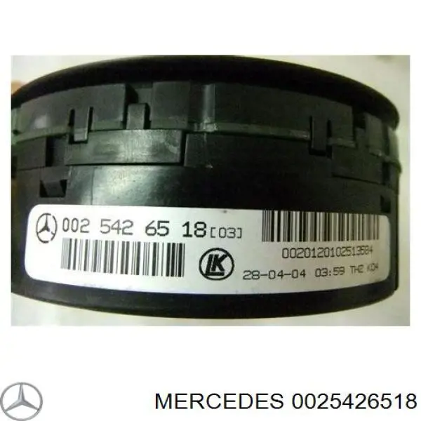 Датчик угла поворота рулевого колеса Mercedes 0025426518