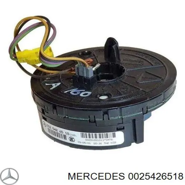 0025426518 Mercedes датчик угла поворота рулевого колеса