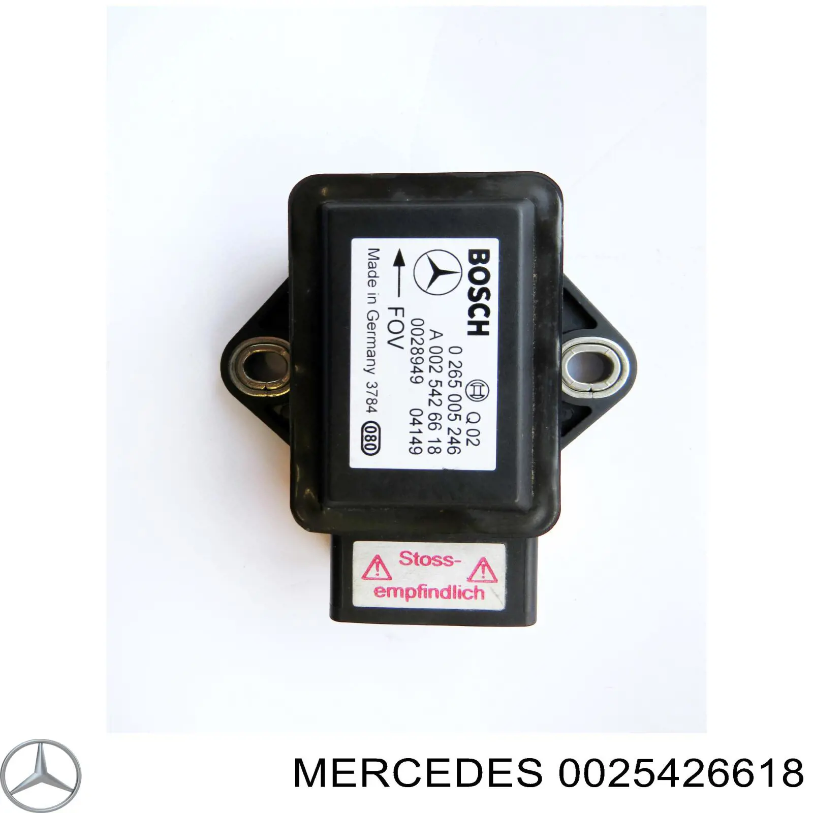 0015404417 Mercedes датчик поперечного ускорения (esp)