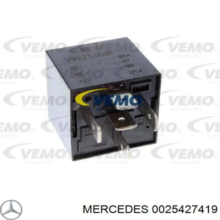 Реле многофункциональное 0025427419 Mercedes