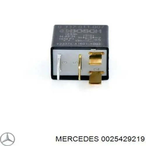 Реле вентилятора Mercedes 0025429219