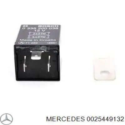 Реле указателей поворотов 0025449132 Mercedes