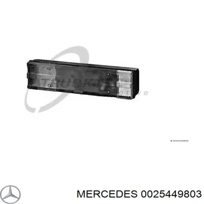0025449803 Mercedes фонарь задний левый