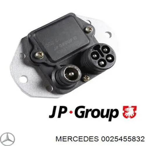 0025455832 Mercedes módulo de ignição (comutador)