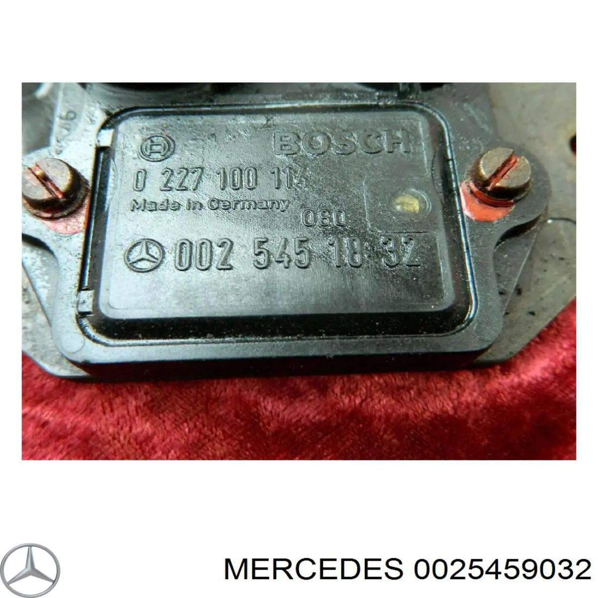 Модуль зажигания (коммутатор) Mercedes 0025459032 цена, от 63.34 USD