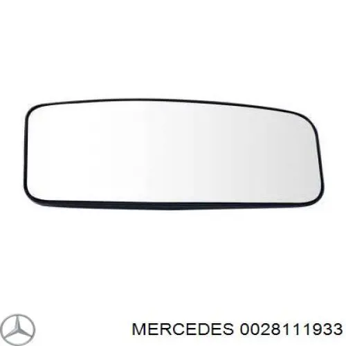 0028111933 Mercedes Зеркальный элемент левого зеркала заднего вида