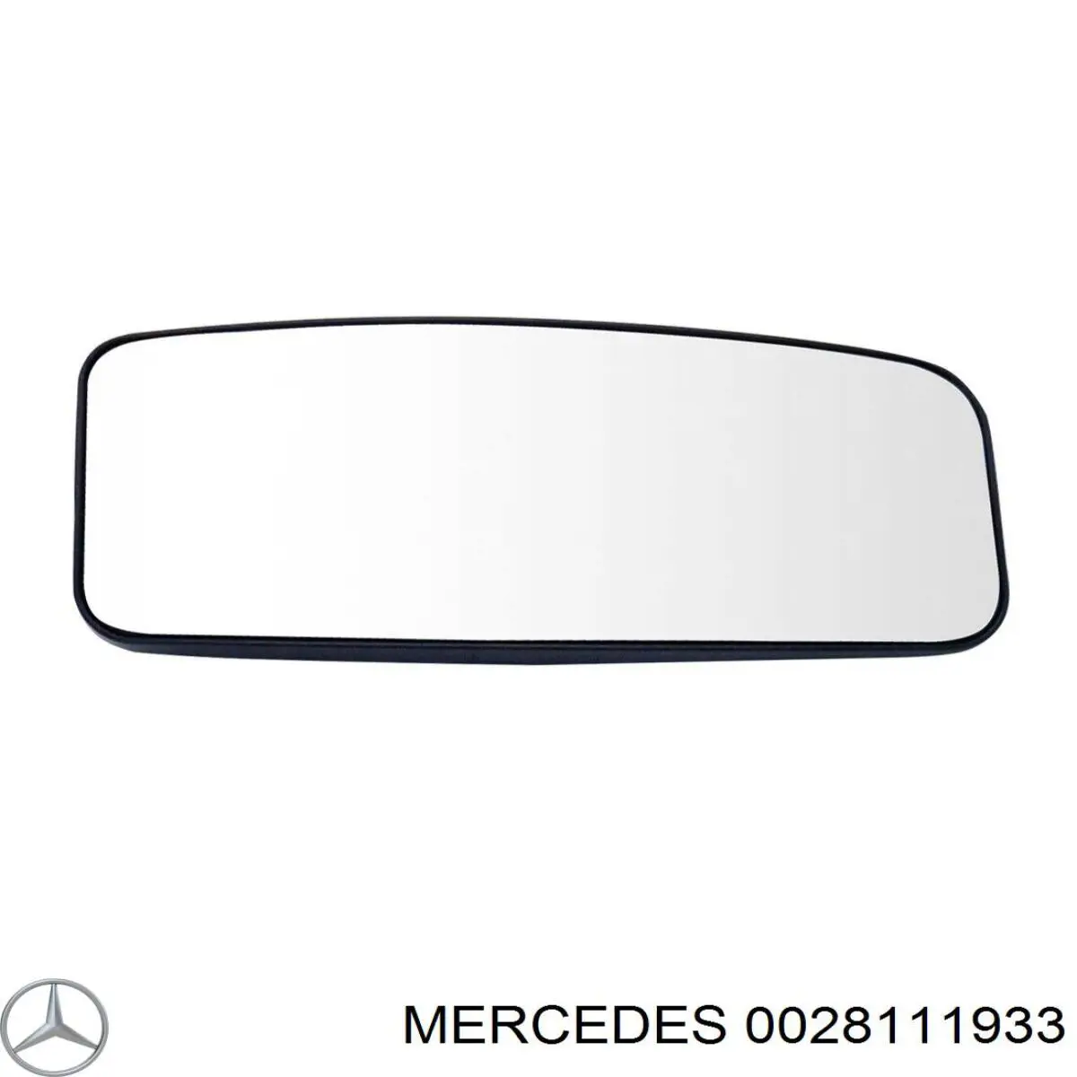 0028111933 Mercedes зеркальный элемент зеркала заднего вида левого