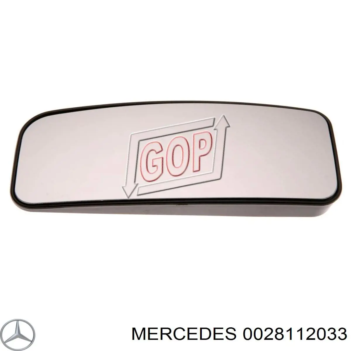 0028112033 Mercedes зеркальный элемент зеркала заднего вида правого