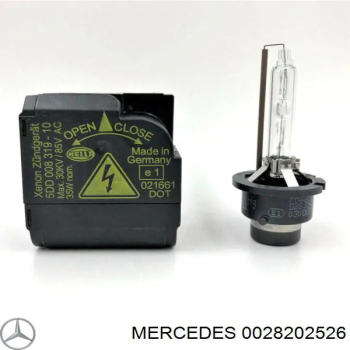 Блок розпалювання, ксенон 0028202526 Mercedes