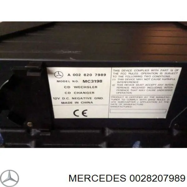 0028207989 Mercedes 