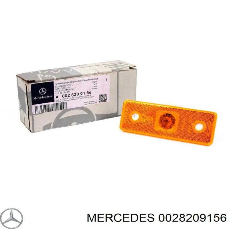 0028209156 Mercedes габарит (указатель поворота)