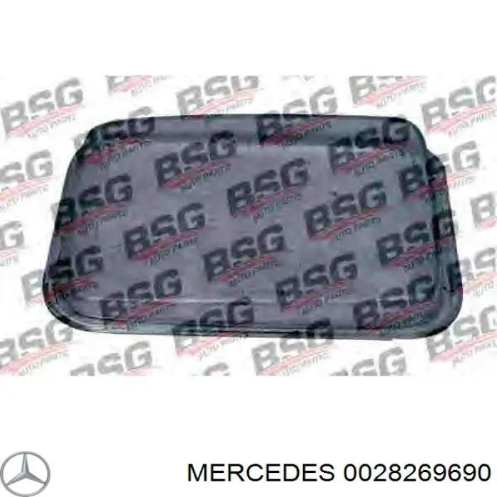 Стекло фары левой MERCEDES 0028269690