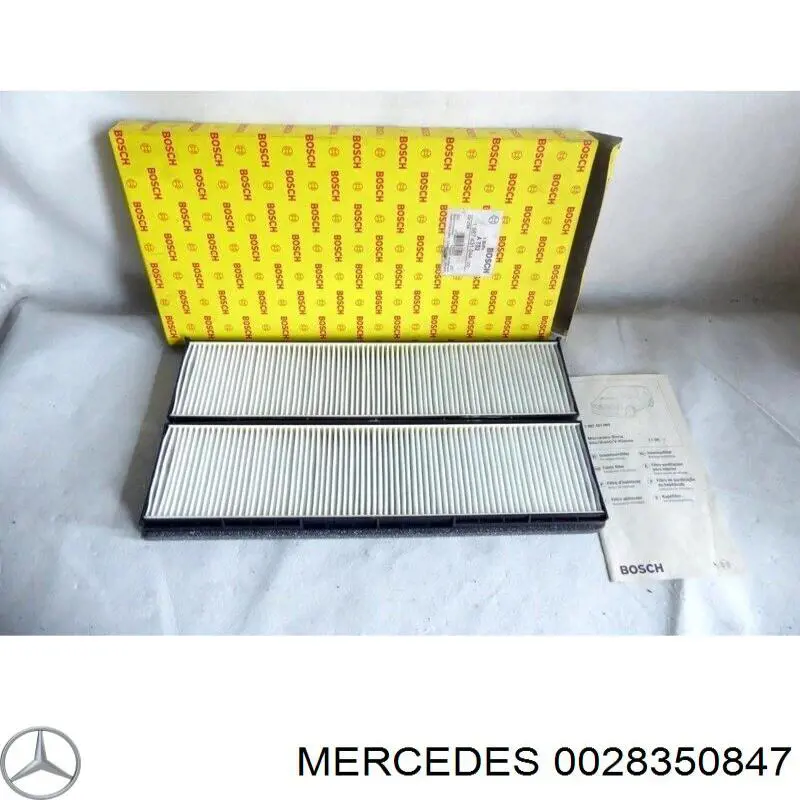 0028350847 Mercedes фильтр салона