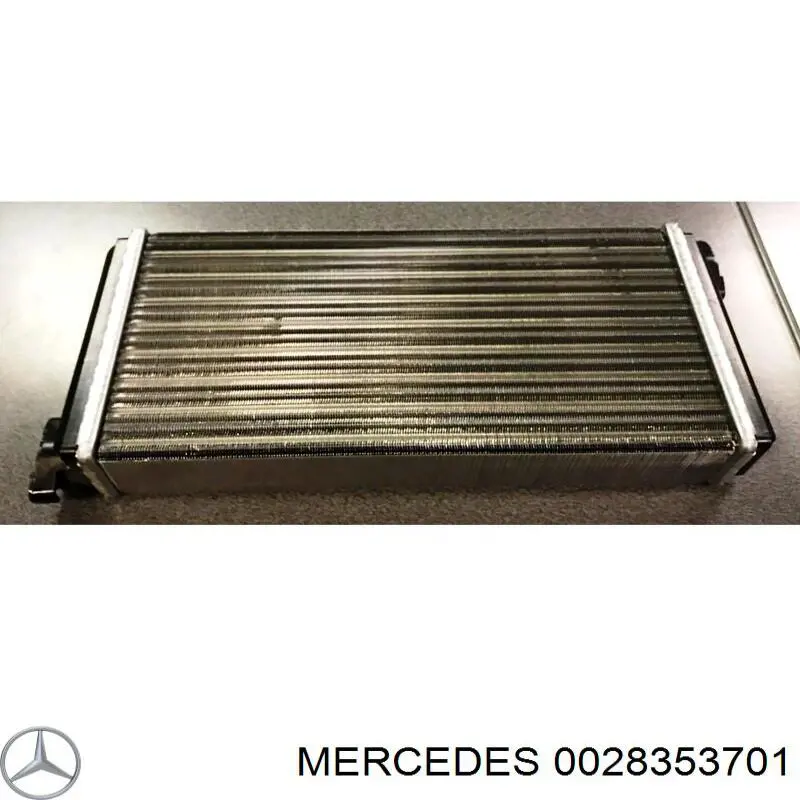 0028353701 Mercedes радиатор печки