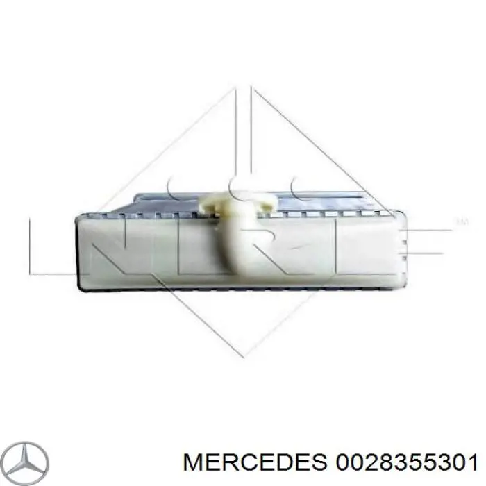 Радиатор печки 0028355301 Mercedes