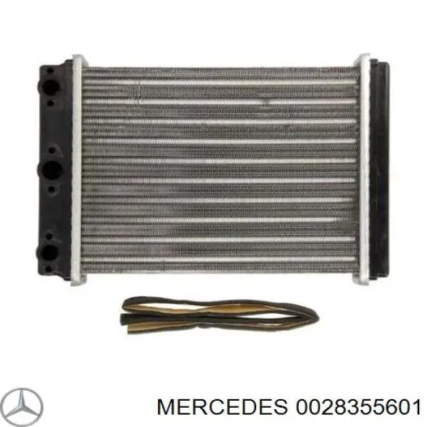 0028355601 Mercedes радиатор печки