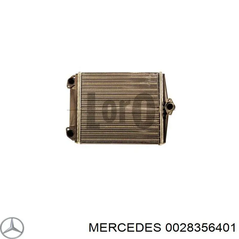 Радиатор печки (отопителя) Mercedes 0028356401 цена, от 156.66 USD