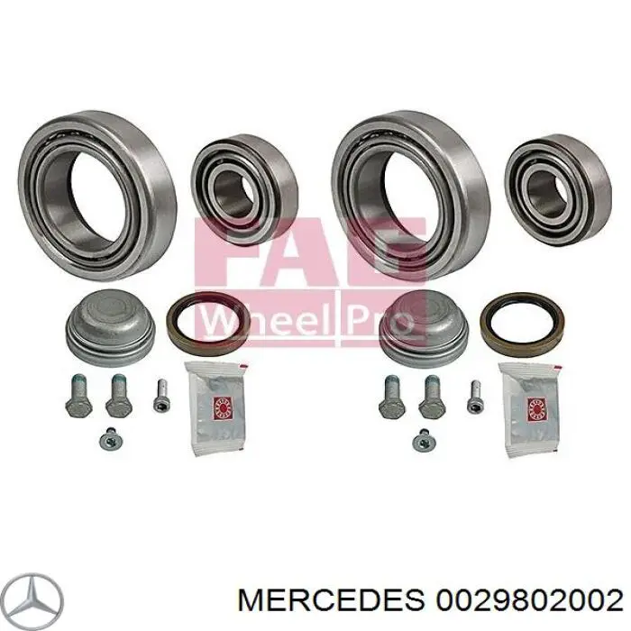 Подшипник ступицы передней наружный 002980200264 Mercedes