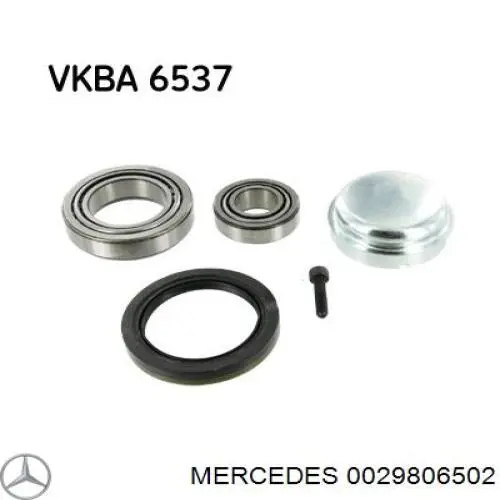 Подшипник ступицы колеса Mercedes 0029806502 цена, от 41.28 USD