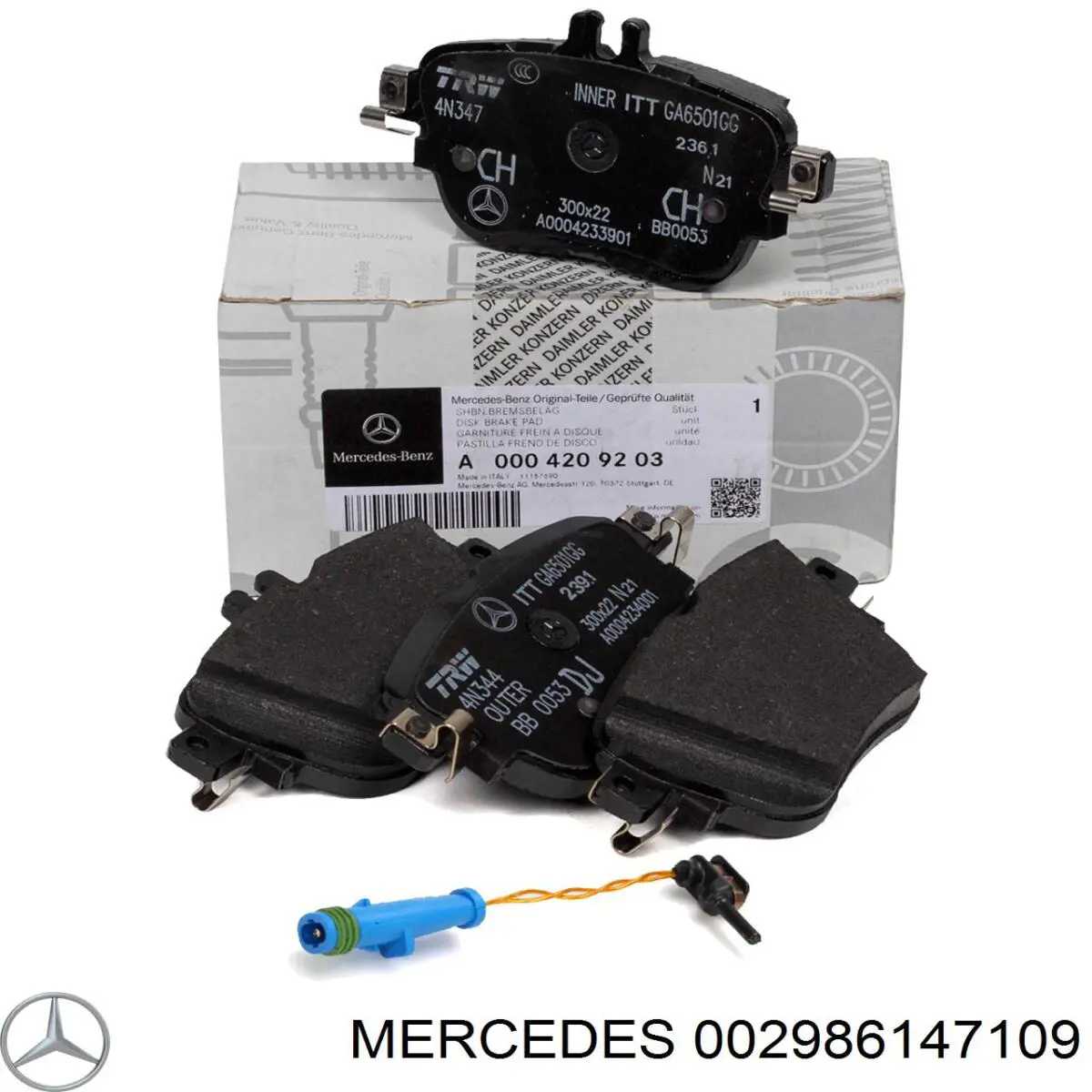 Купить A002986147109 Mercedes Жидкость для омывателя стекл концентрат