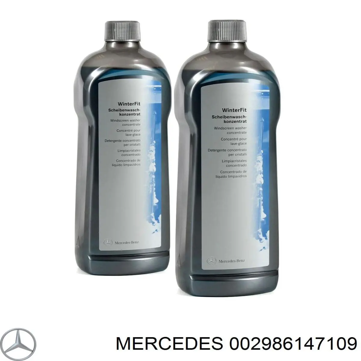 Жидкость омывателя лобового стекла A002986147109 Mercedes