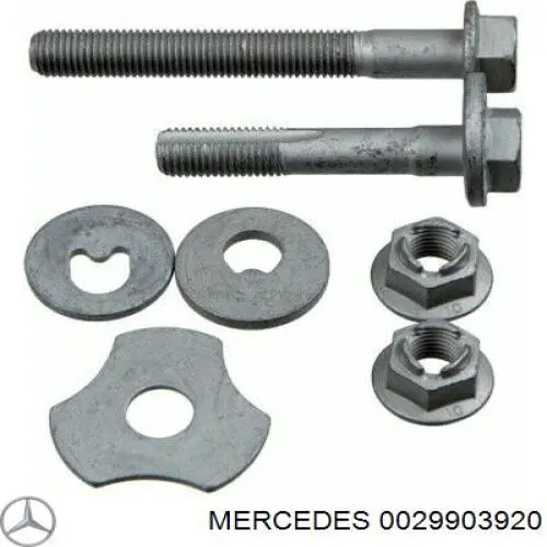 9906400 Mercedes болт крепления заднего верхнего рычага, внутренний