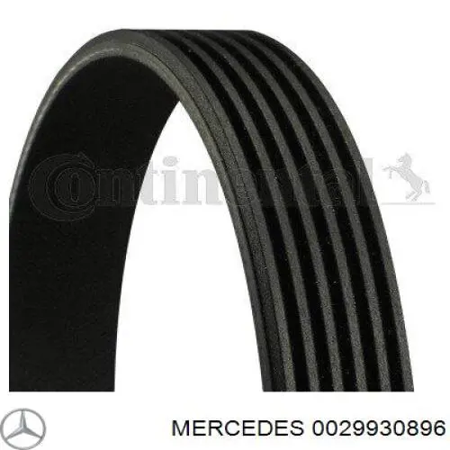 Ремень генератора 0029930896 Mercedes