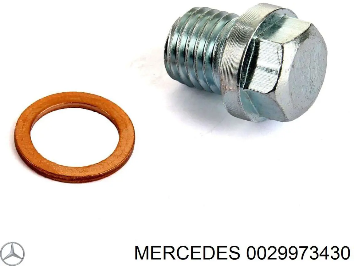 Купить 0029973430 Mercedes Пробка поддона двигателя