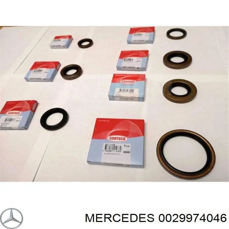 Сальник задней ступицы MERCEDES 0029974046