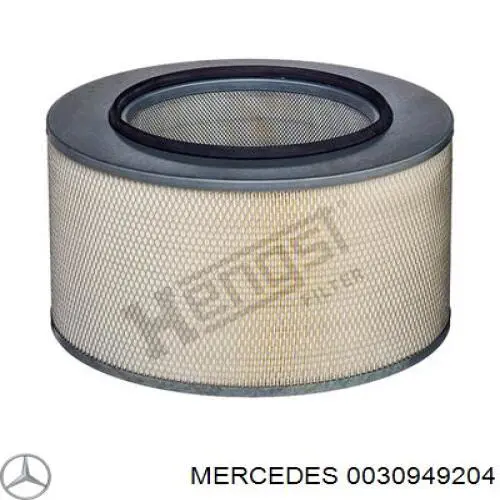 0030949204 Mercedes воздушный фильтр