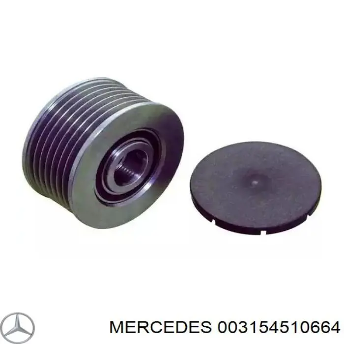 003154510664 Mercedes relê-regulador do gerador (relê de carregamento)
