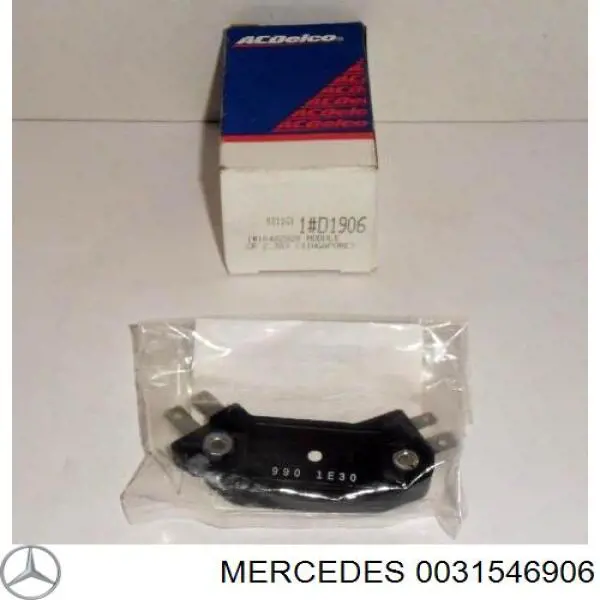 Купить 31546906 Mercedes Реле регулятор напряжения генератора