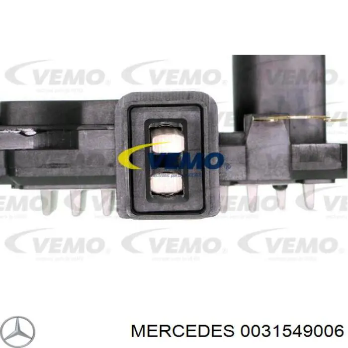 Реле генератора 0031549006 Mercedes