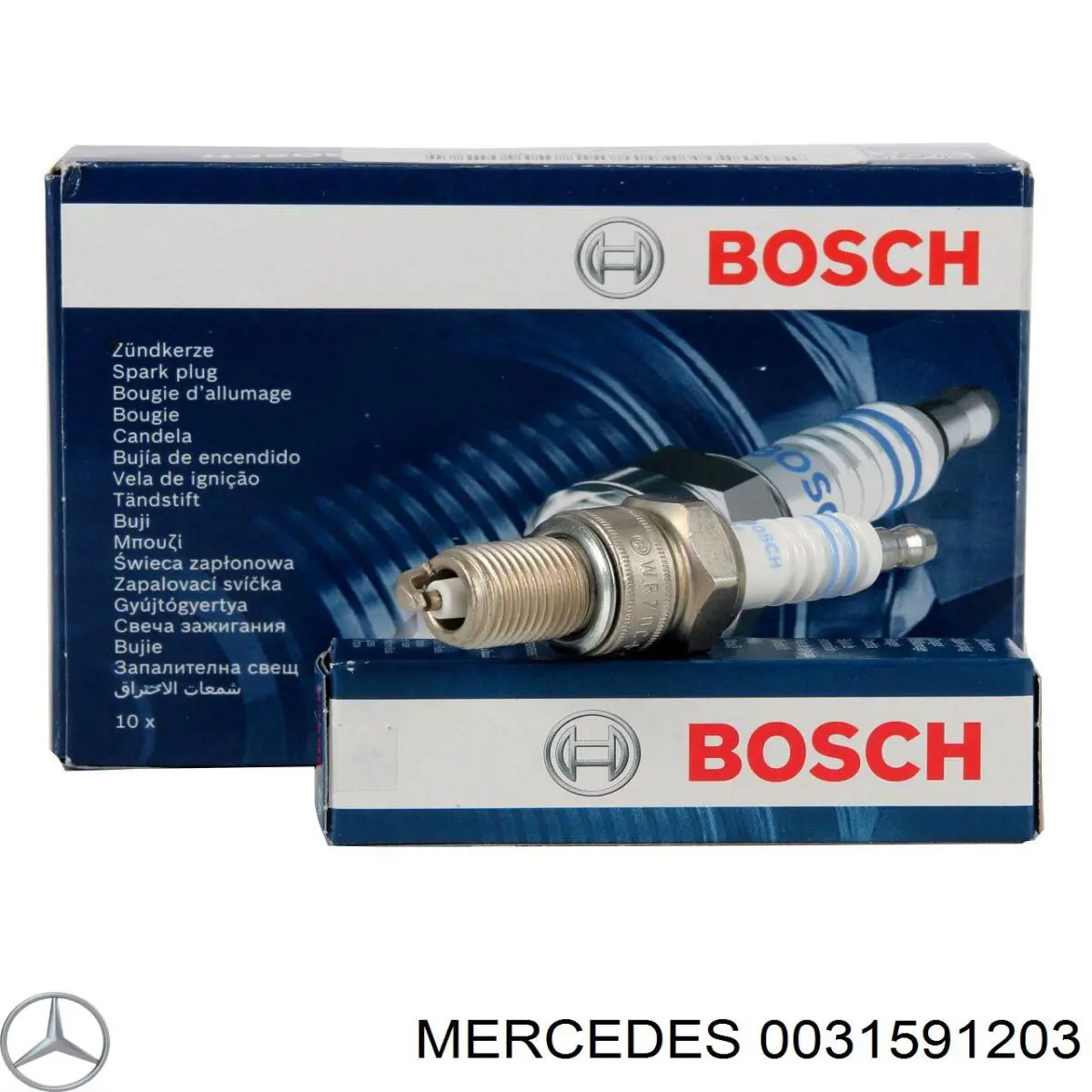 Свеча Mercedes 0031591203