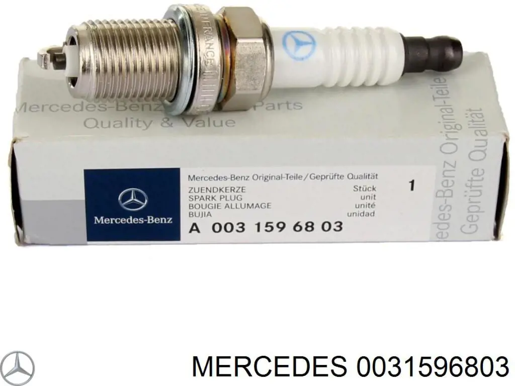 0031596803 Mercedes свечи