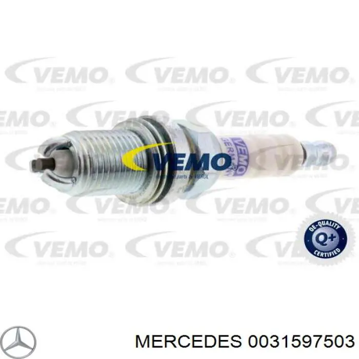 Свеча зажигания Mercedes 0031597503 цена, от 3.74 USD