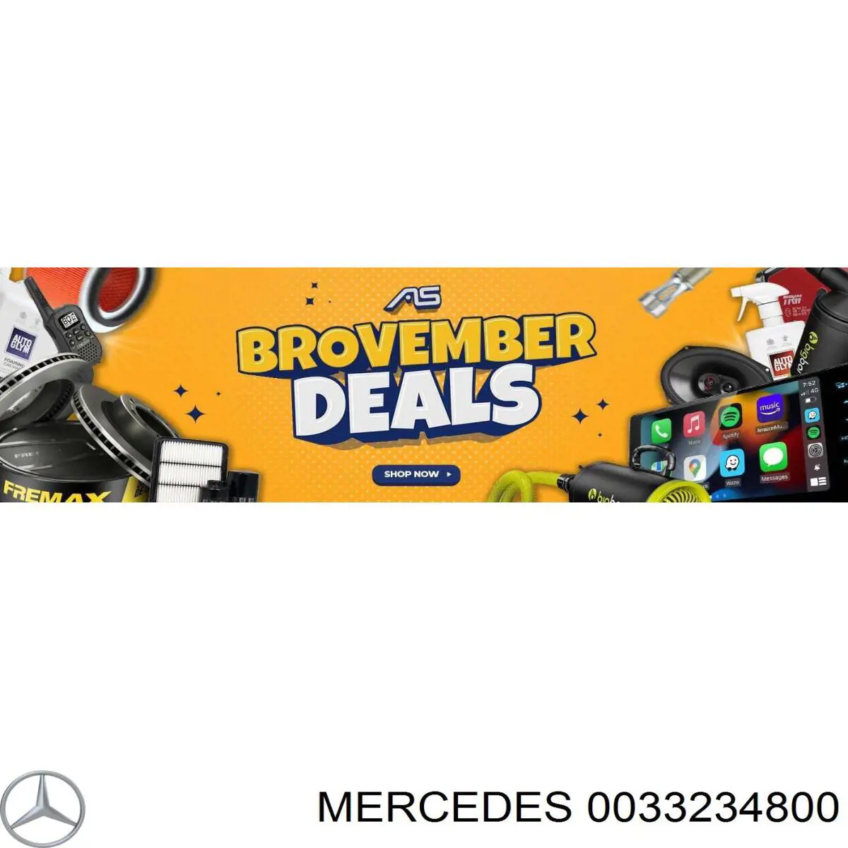 Купить 0033234800 Mercedes Амортизатор передней подвески