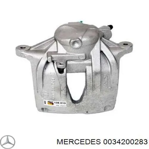 Купить 0034200283 Mercedes Суппорт тормозной передний правый