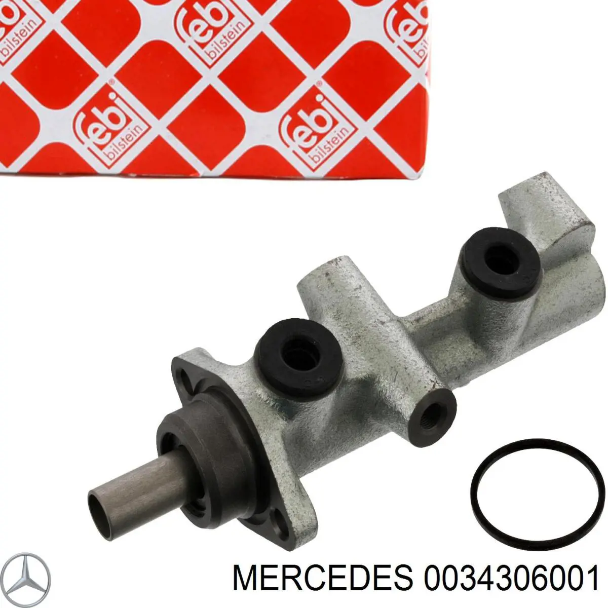 Цилиндр главный тормоза (гидротормозов) Mercedes 0034306001 цена, от 41.30 USD