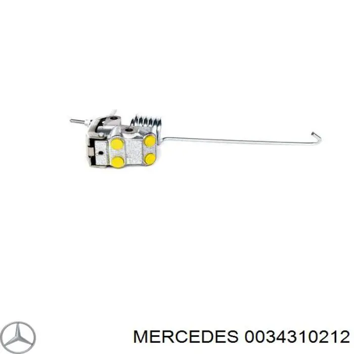 0034310212 Mercedes регулятор давления тормозов (регулятор тормозных сил)