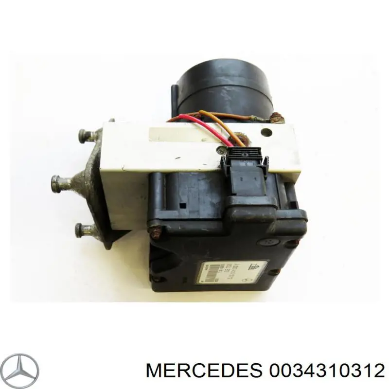 0034310312 Mercedes unidade hidráulico de controlo abs