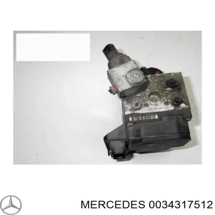 Гидроблок АБС Mercedes 0034317512 цена, от 21.28 USD