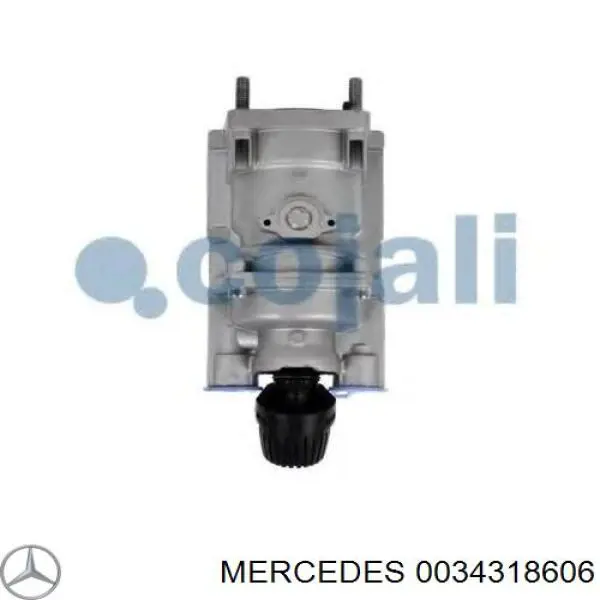 Кран тормозной, подпедальный (TRUCK) 0034318606 Mercedes