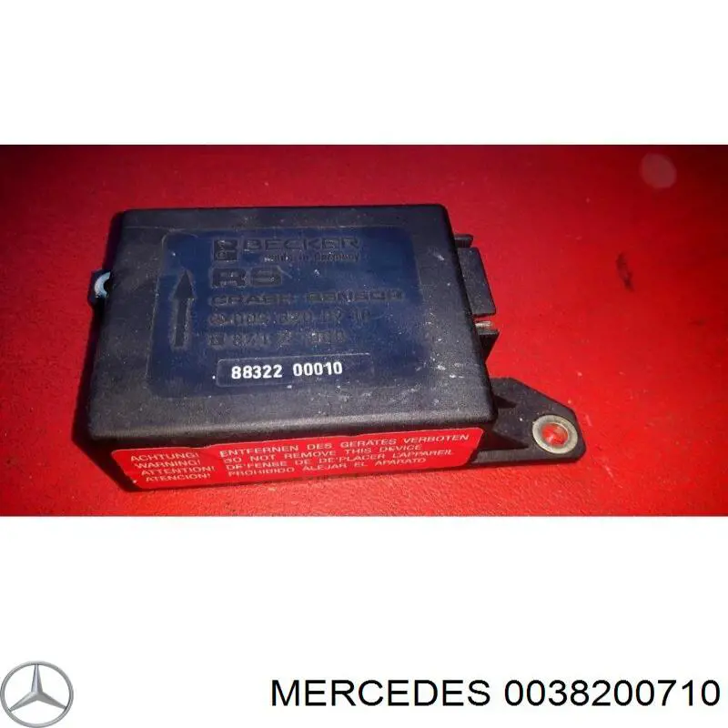 Блок управления airbag Mercedes 0038200710 цена, от 5.08 USD