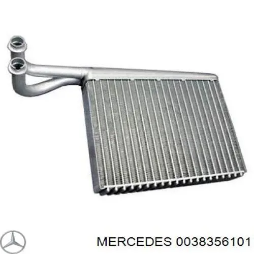 0038356101 Mercedes радиатор печки