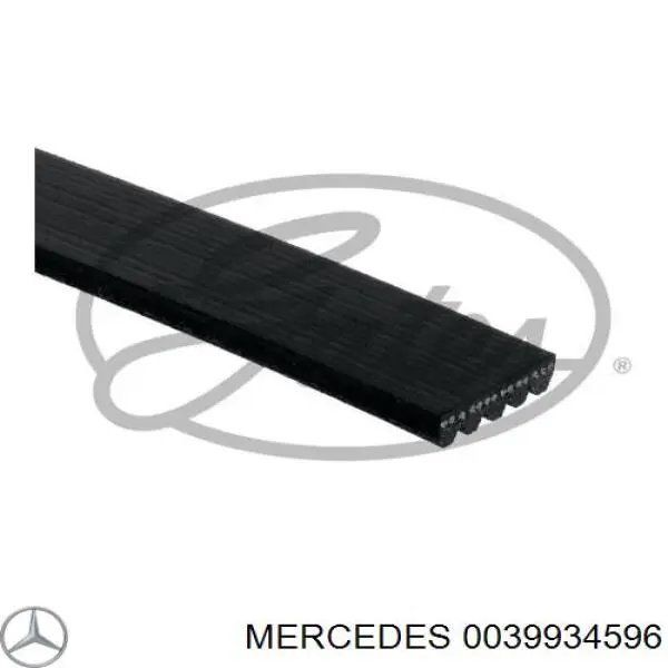 0039934596 Mercedes correia dos conjuntos de transmissão