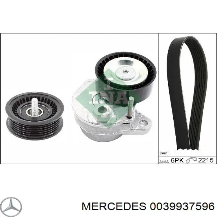 0039937596 Mercedes 