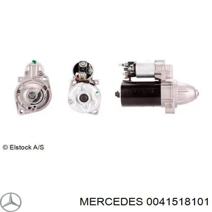 Стартер Mercedes 0041518101 цена, от 60.81 USD