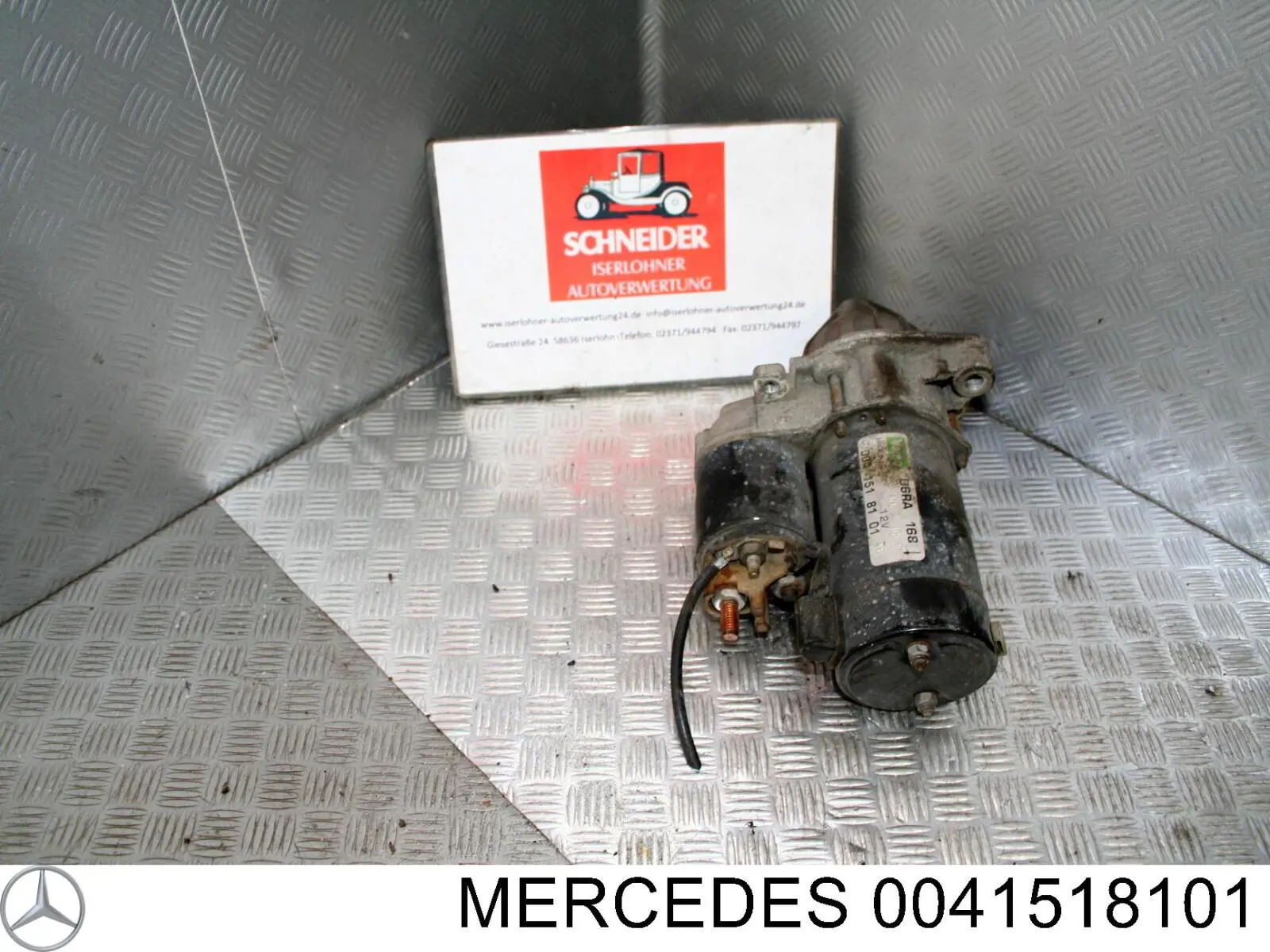 Купить 0041518101 Mercedes Стартер